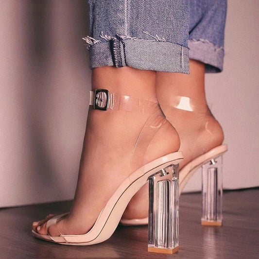 Clear Heels Sandals Women SEXY SHOES!!!!